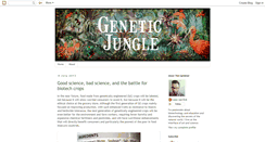 Desktop Screenshot of geneticjungle.com